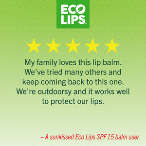 Classic Mint Plant Pod® Broad Spectrum SPF 15 Sunscreen Lip Balm, 0.15 oz.