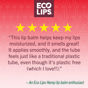 Hemp Cherry Plant Pod® Organic Lip Balm, 6 Pack