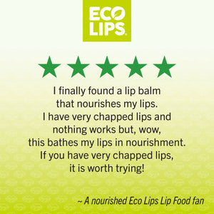 LIP FOOD® Nourish Organic Lip Balm, 3 Pack
