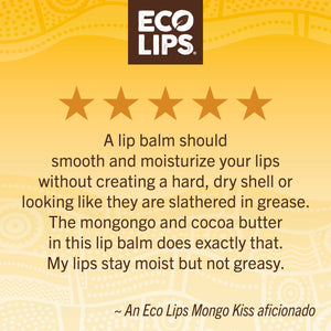 Mongo Kiss® Organic Lip Balm, Value 8 Pack Peppermint, 0.15 oz.