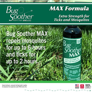Bug Soother MAX Mosquito & Tick Repellent Packs