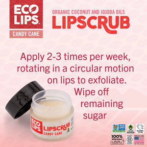 Good for your lips. Good for the planet showing Eco Lips certifications.