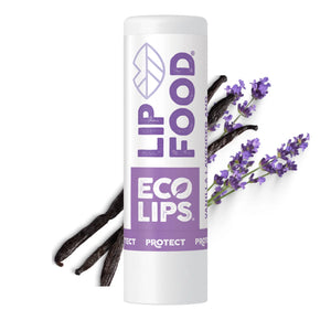 Lip Food products with text on a pink background