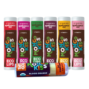 Mongo Kiss comparison of .25 ounce tube measurements compared to .15 ounce tube.