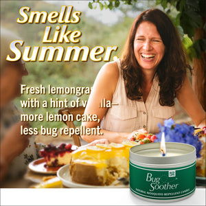 Bug Soother Mosquito Repellent Candle + 1 oz. Spray Bottle Pack