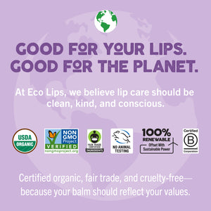 LIP FOOD® Organic Lip Balm, 3 Pack Variety