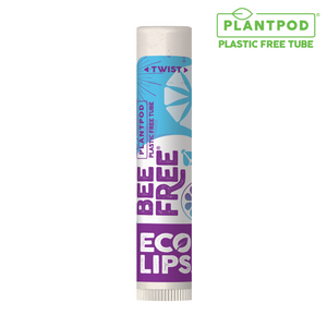 Vegan Bee Free® Plant Pod® Unflavored Organic Lip Balm, 0.15 oz.