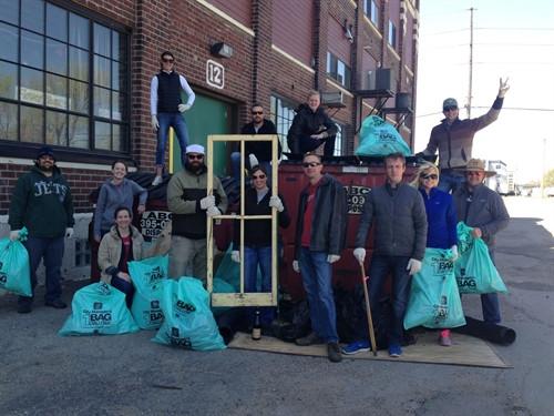 Doing Our Part - Cleaning Up the Neighborhood