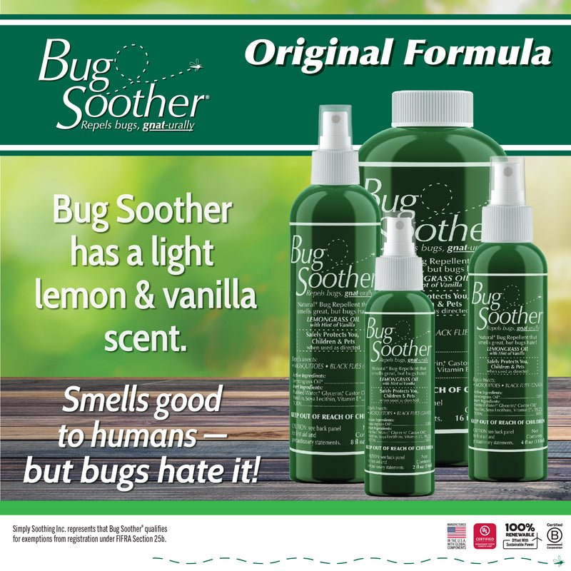 Bug Soother Insect Repellent, Small Family Pack - Eco Lips Store