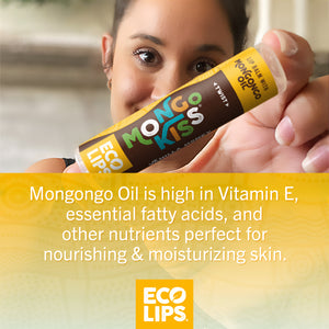 Mongo Kiss® Peppermint and Vanilla Honey Organic Lip Balm, 4 Pack Variety