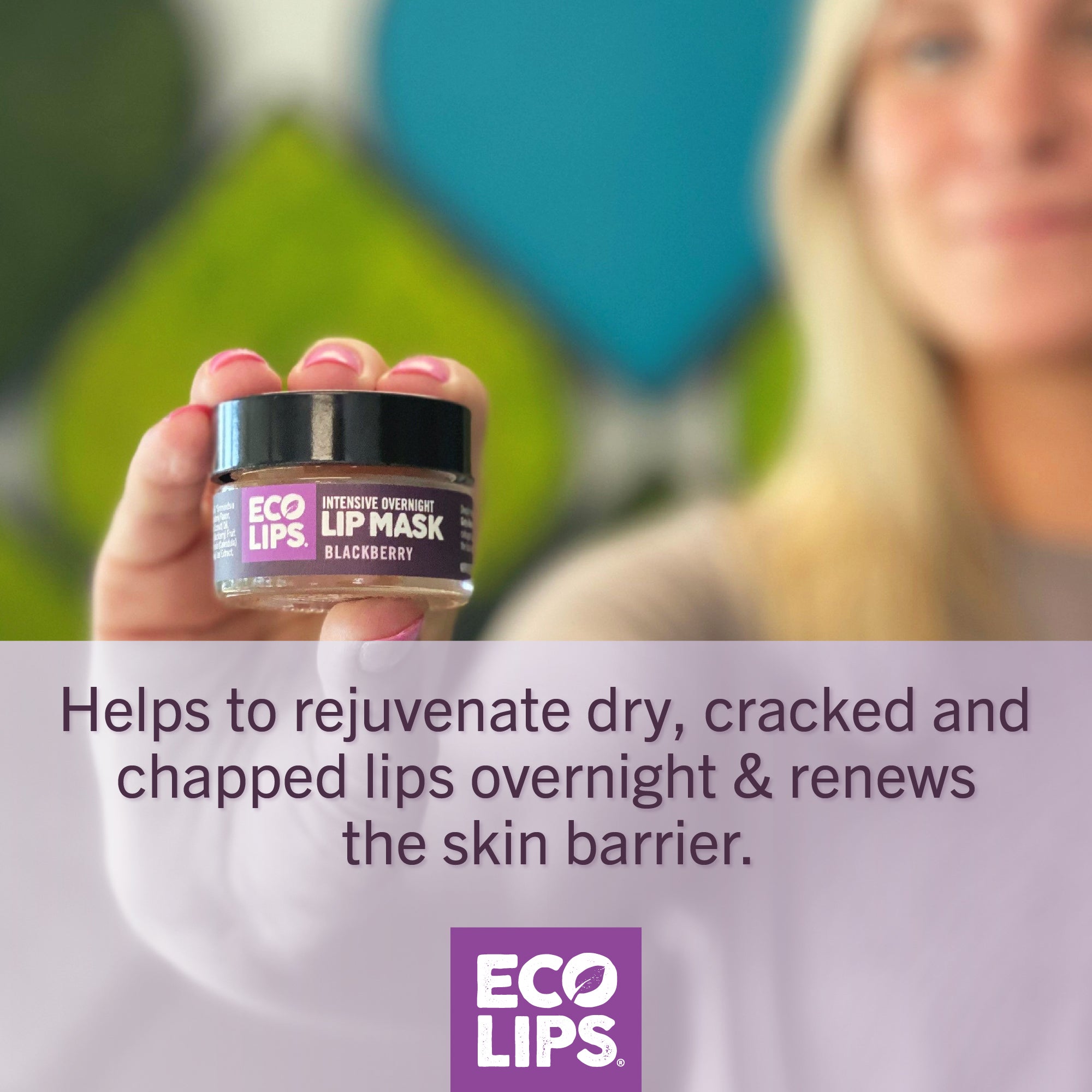 Intensive Overnight Lip Mask, 0.39 oz. Eco Lips Store