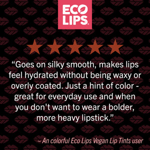 Vegan Brazilian Lip Tint, Bold 0.15 oz.