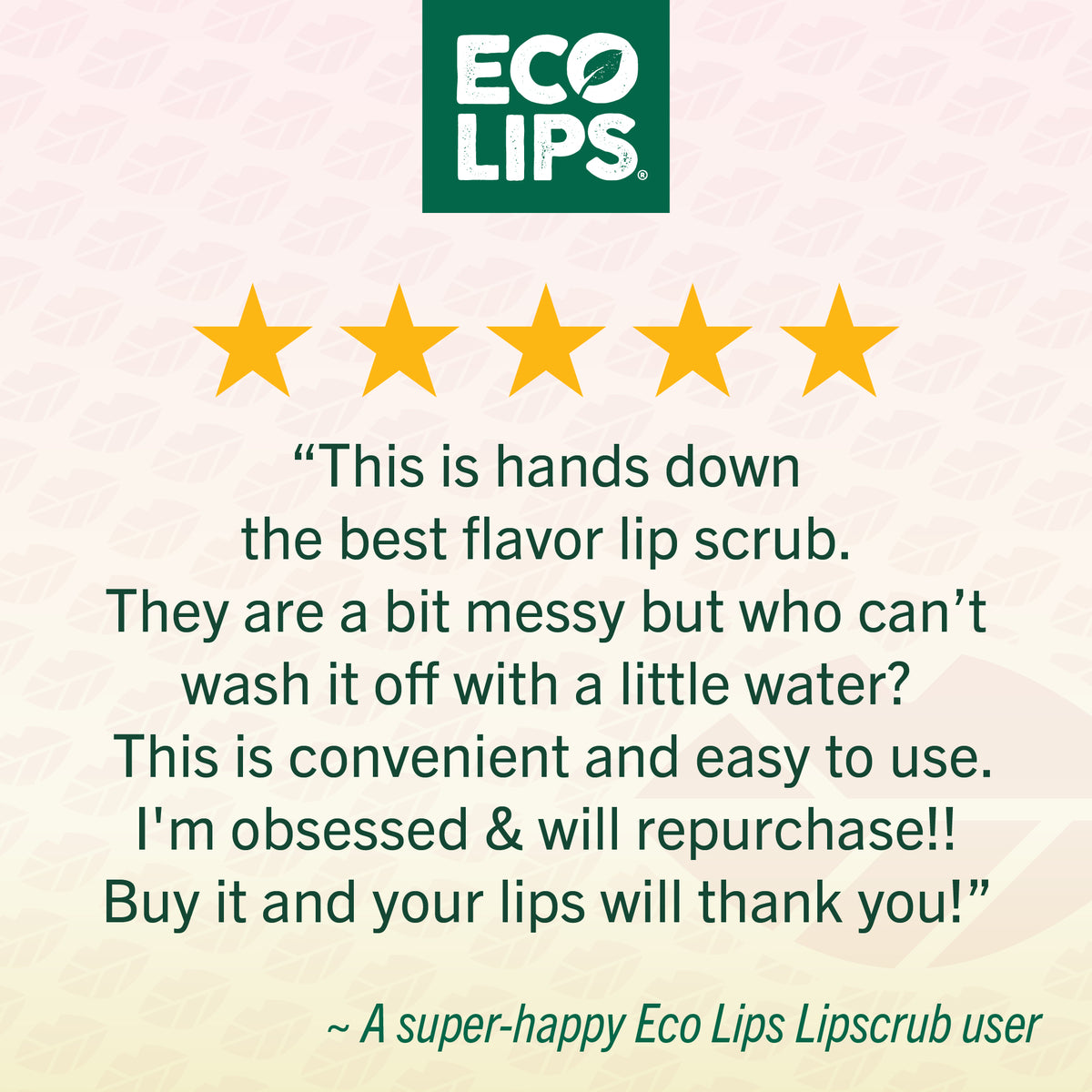 Organic Sugar Lip Scrub, Vanilla Bean 0.50 oz.