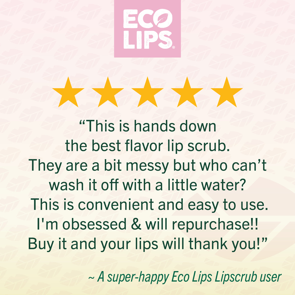 Organic Sugar Lip Scrub, Brown Sugar + Vanilla Bean 2 Pack