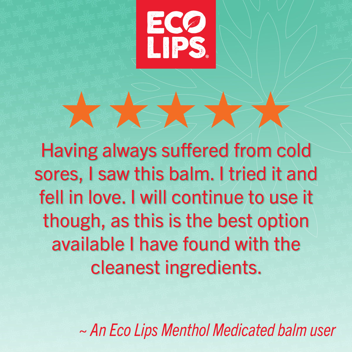 Medicated Cold Sore &amp; Fever Blister Treatment Plant Pod® Organic Lip Balm, 0.15 oz.