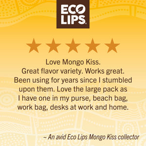 Mongo Kiss® Organic Lip Balm, 7 Pack Variety