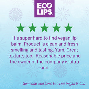 Vegan Bee Free® Plant Pod® Organic Lip Balm, 3 Pack Variety - Eco Lips ...