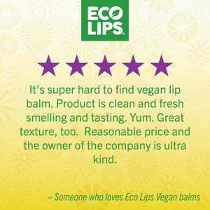 Vegan Bee Free® Plant Pod® Lemon Lime Organic Lip Balm, 3 pack