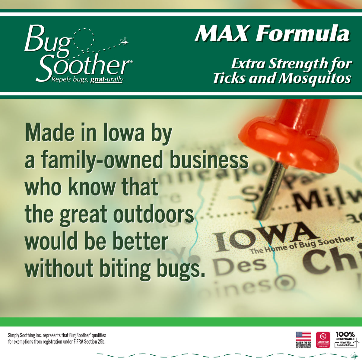 Bug Soother MAX Mosquito &amp; Tick Repellent Packs