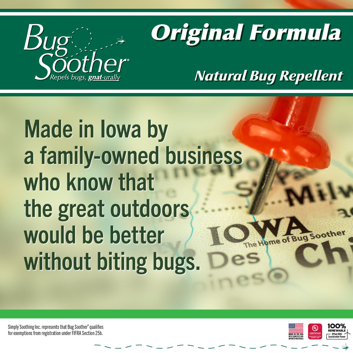 Bug Soother Insect Repellent Bug Repellent