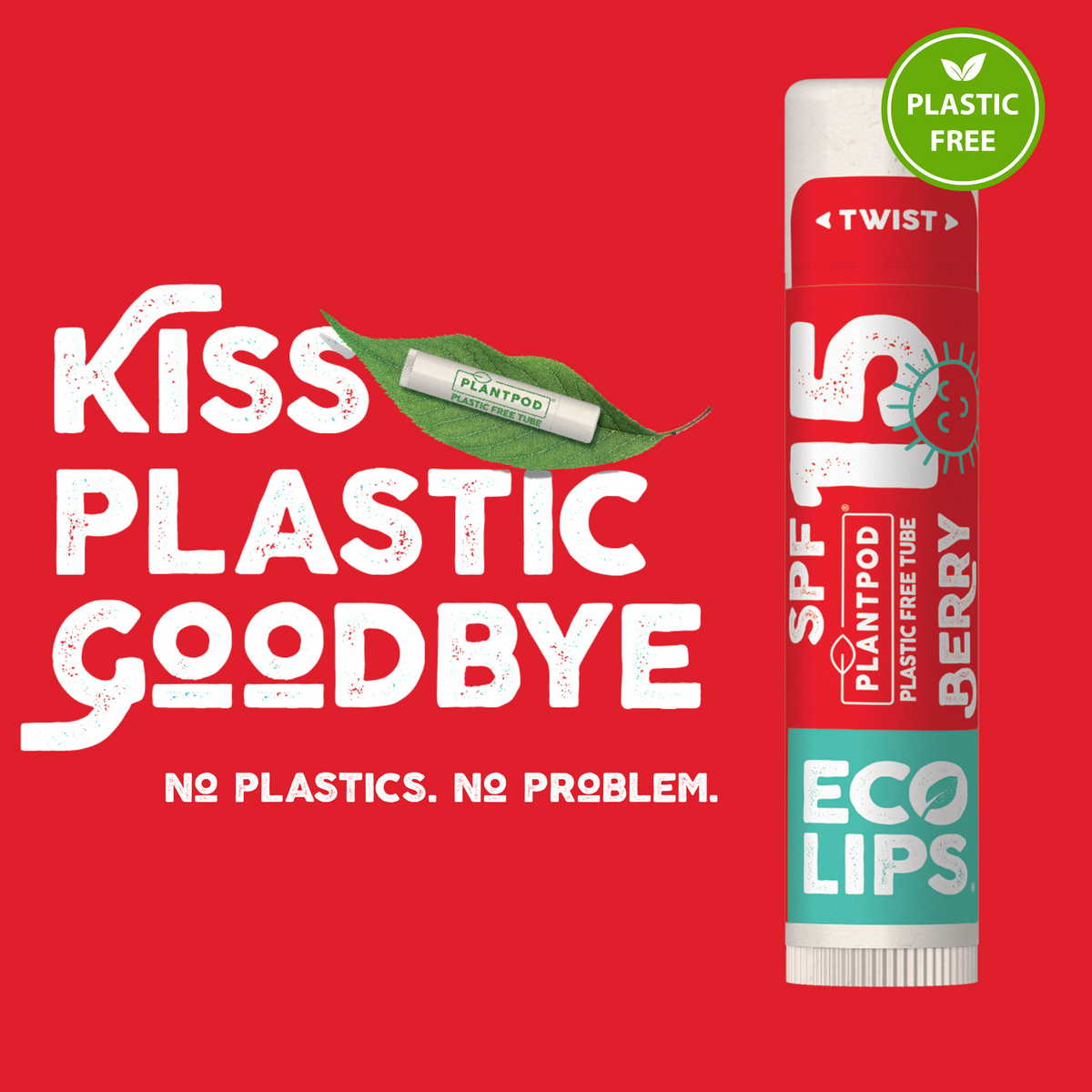 Classic Plant Pod® Broad Spectrum SPF Sunscreen Lip Balm, 6 Pack Variety