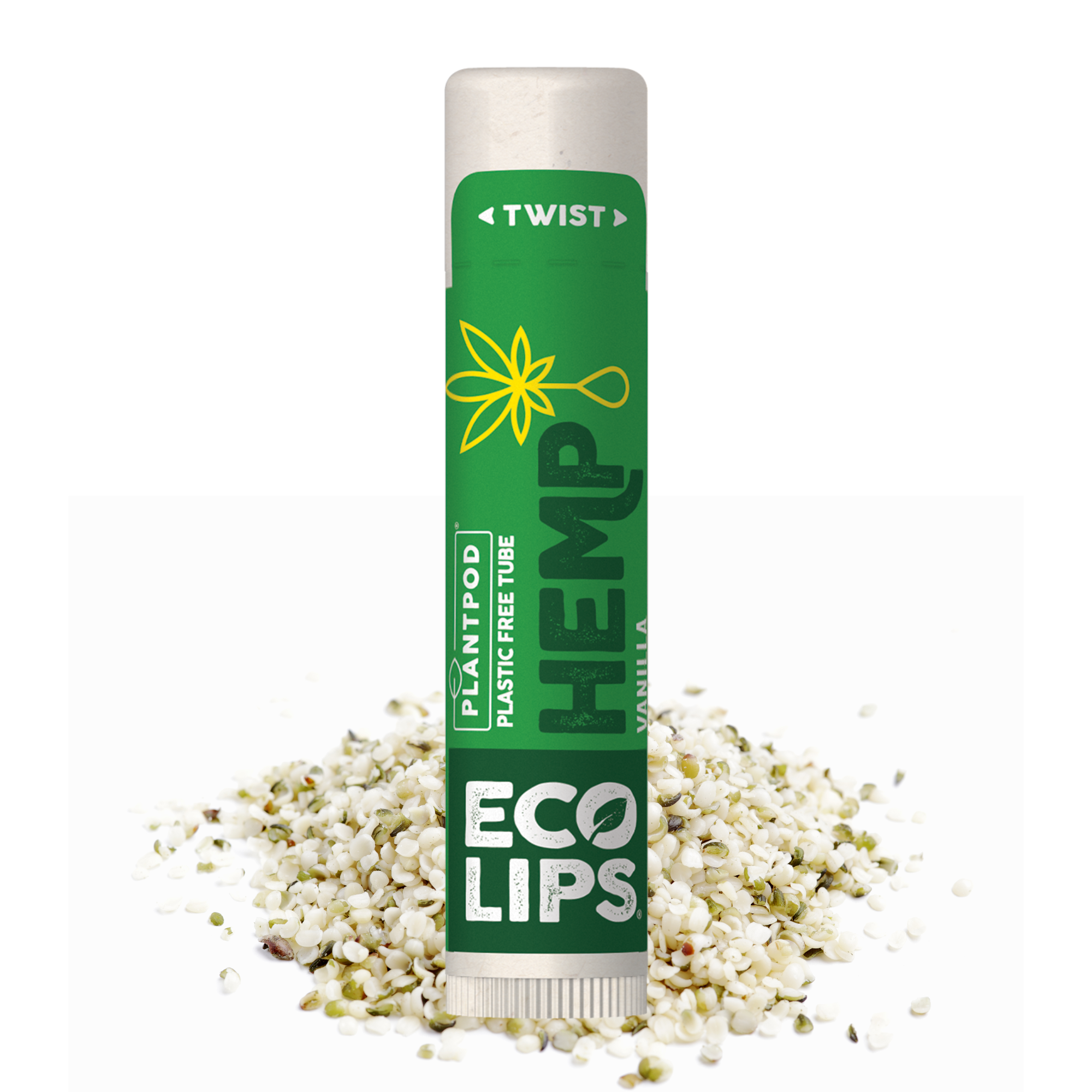 Eco Lips Vanilla Hemp Premium Lip Balm 0.15 oz. Eco Lips Vanilla Hemp Premium Lip Balm 0.15 oz.