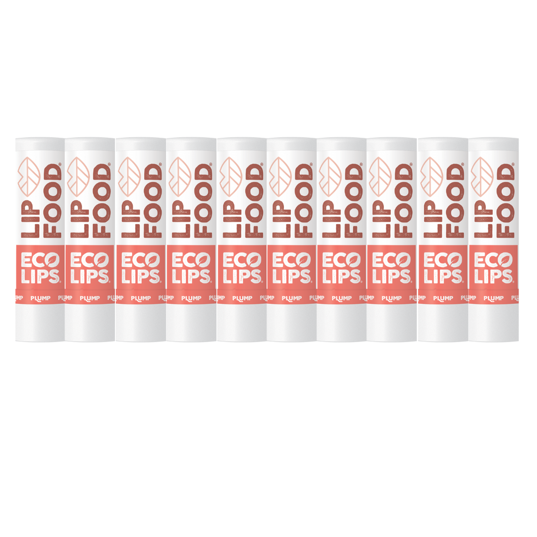 LIP FOOD® Plump Organic Lip Balm, 12-Pack
