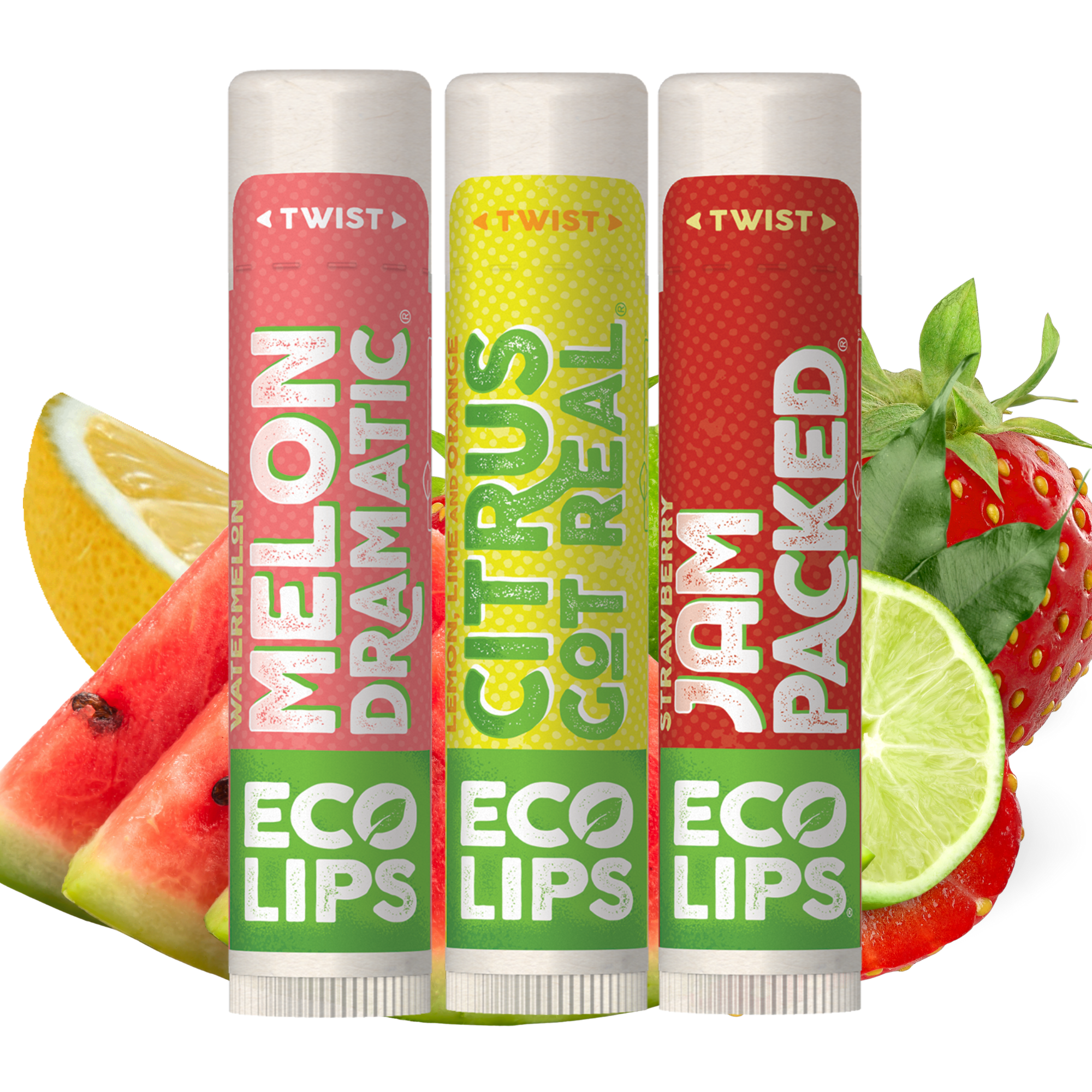 Freshly Squeezed Plant Pod® Lip Balm Variety, 3-Pack