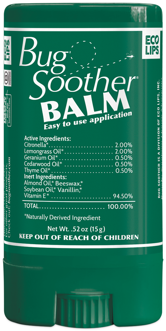 Bug Soother Natural Insect Repellent Balm for Mosquitoes & Black Flies 0.56 oz.