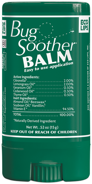 Bug Soother Natural Insect Repellent Balm for Mosquitoes &amp; Black Flies 0.56 oz.