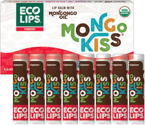 Mongo Kiss® Organic Lip Balm, Value 8 Pack Yumberry, 0.15 oz.