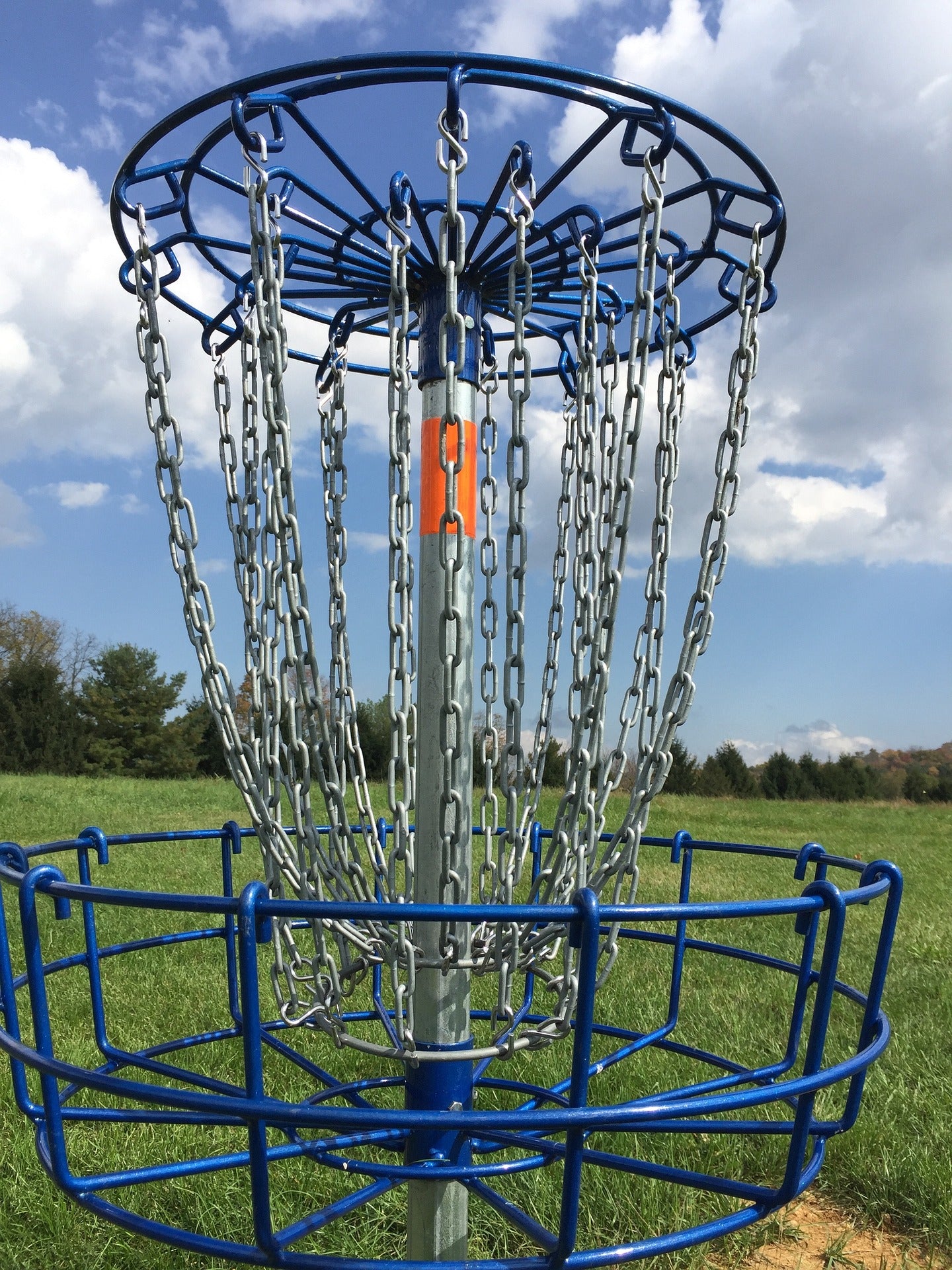 Frisbee golf basket, enlarge basket