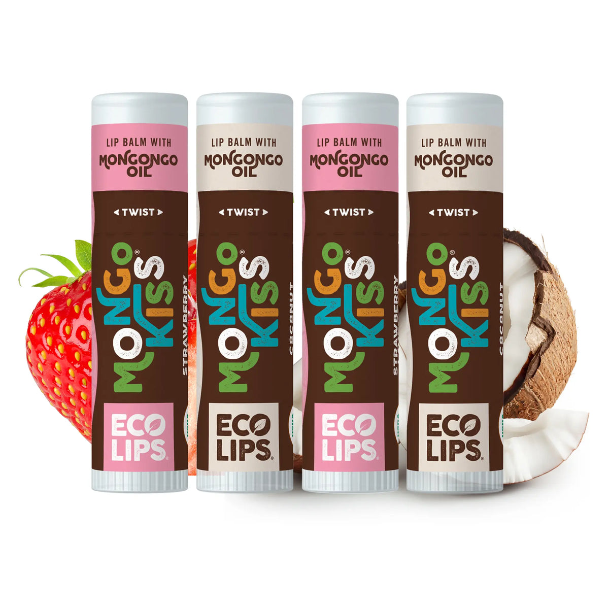 Mongo Kiss Strawberry Lavender and Coconut 4 pack image 