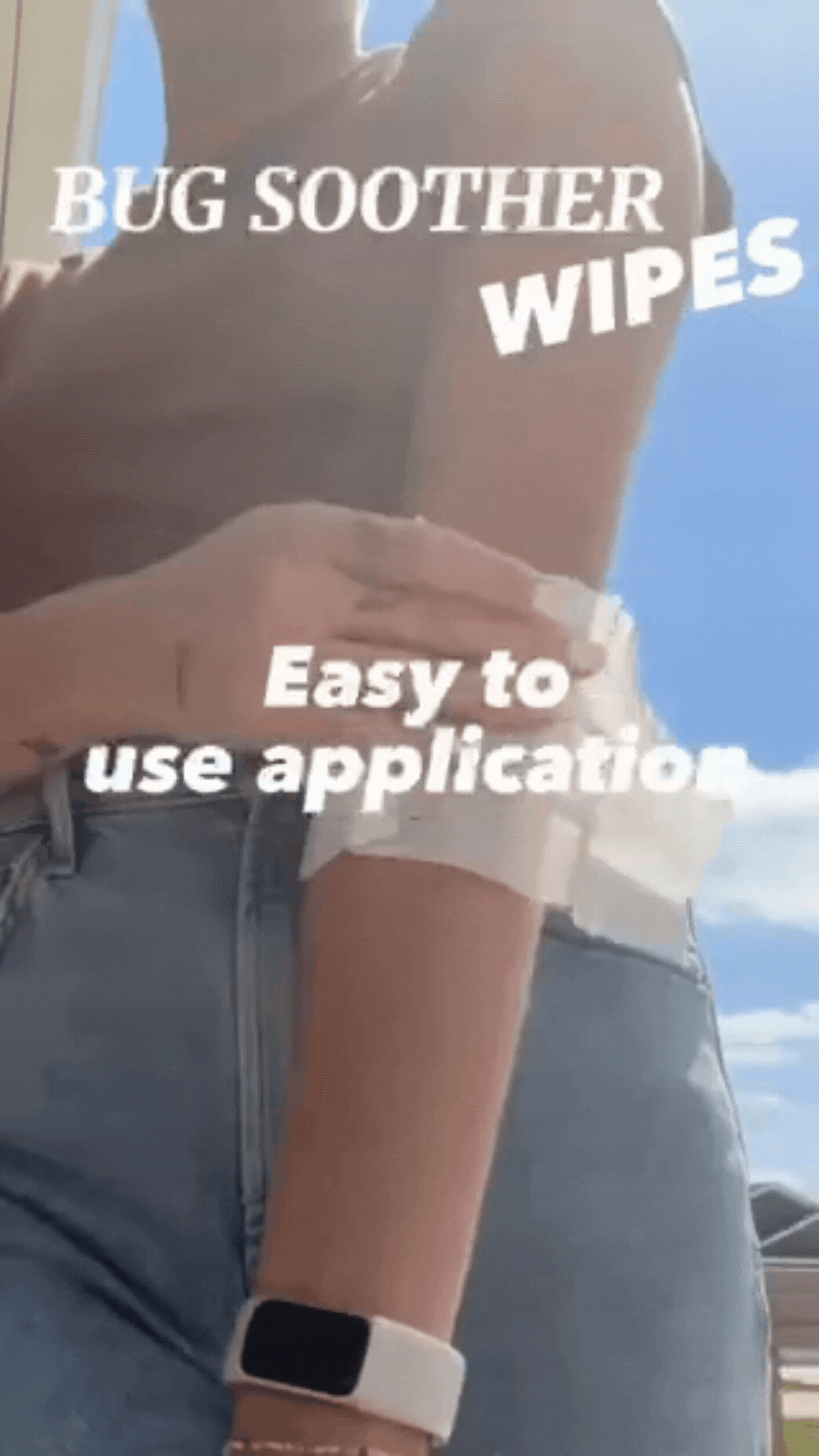 Bug Soother Natural Mosquito Repellent Wipes 15-count