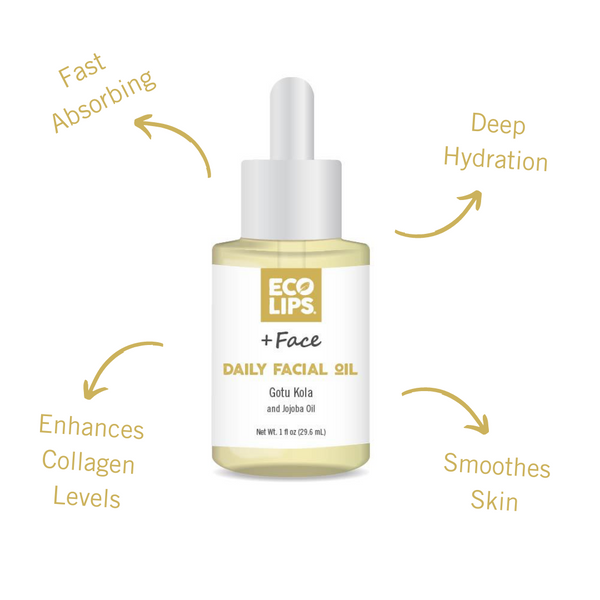 Eco Lips + Face Daily Facial Oil - Eco Lips Store