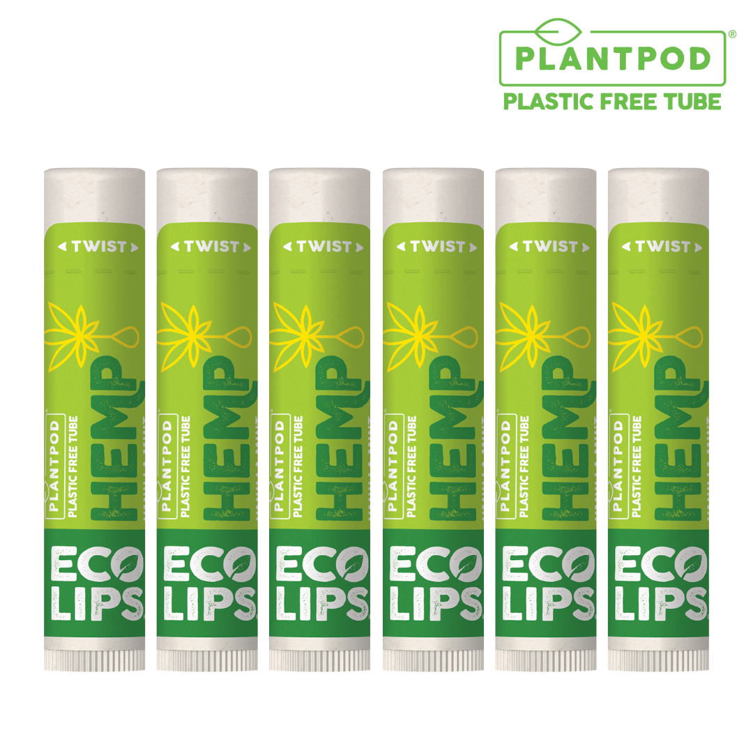 Vegan Bee Free® Plant Pod® Unflavored Organic Lip Balm, 0.15 oz. - Eco Lips  Store