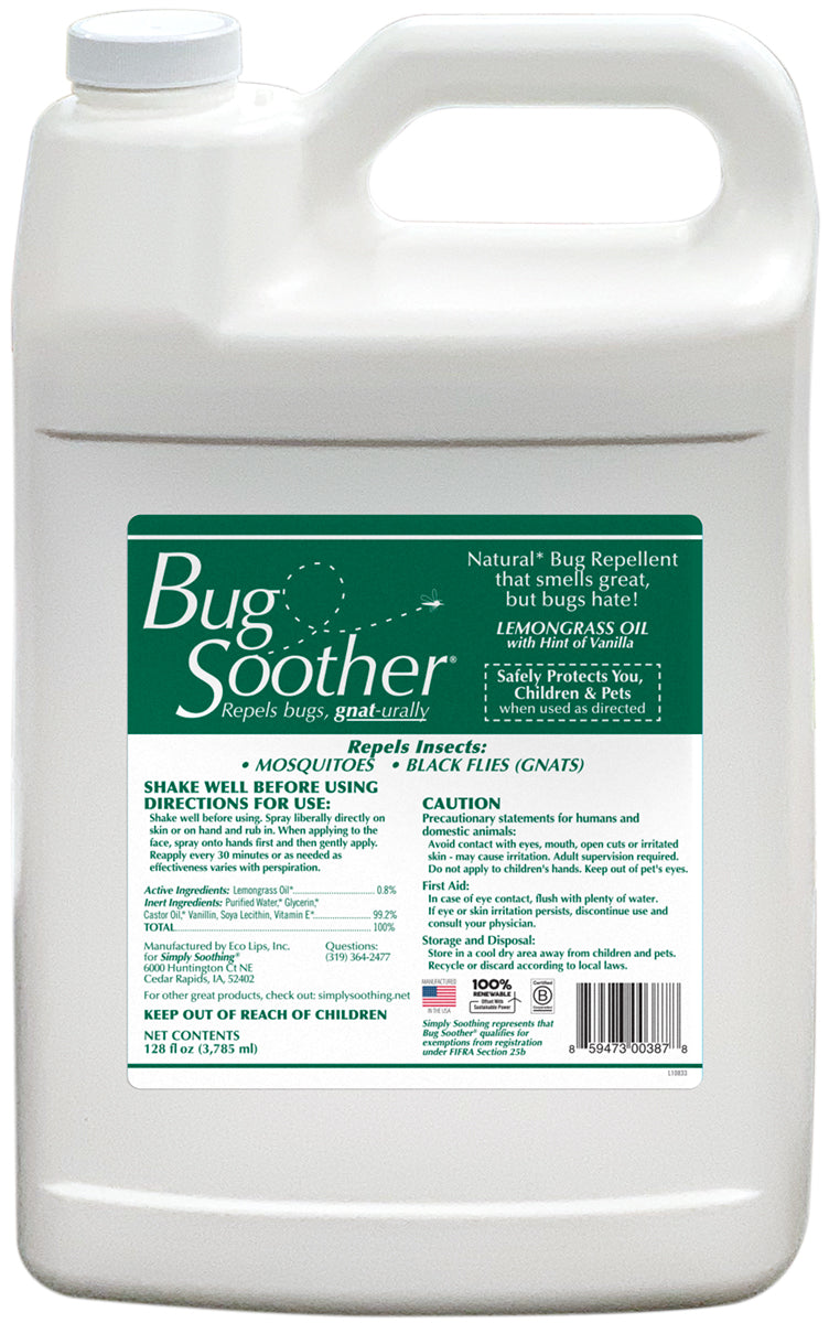 Bug Soother Bug Spray 32 oz. Spray Bottle - Eco Lips Store