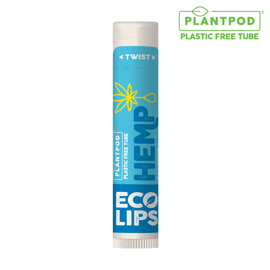 Hemp Coconut Plant Pod® Organic Lip Balm, 0.15 oz.