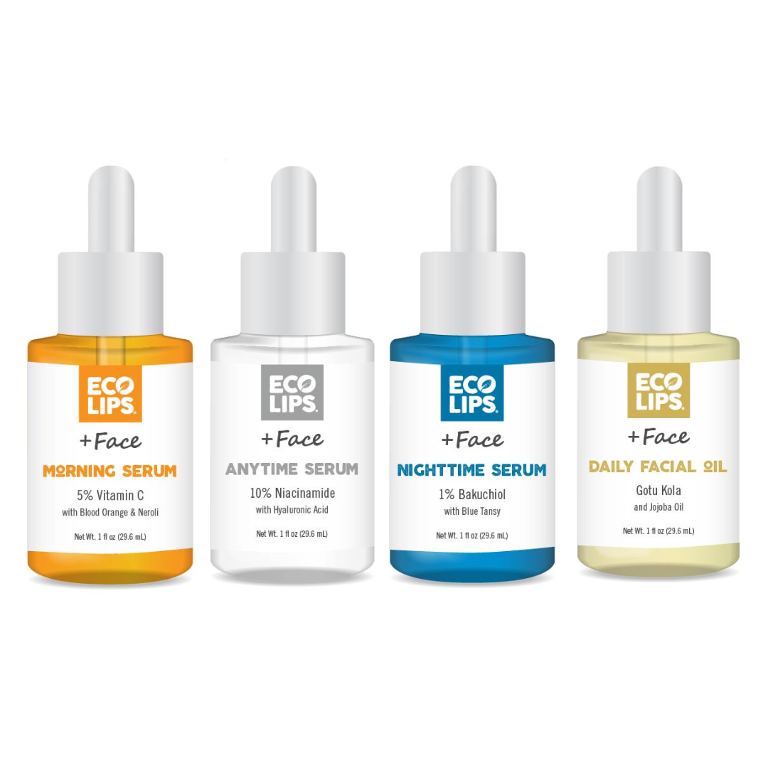 Eco Lips + Face Facial Care System, 4-pack