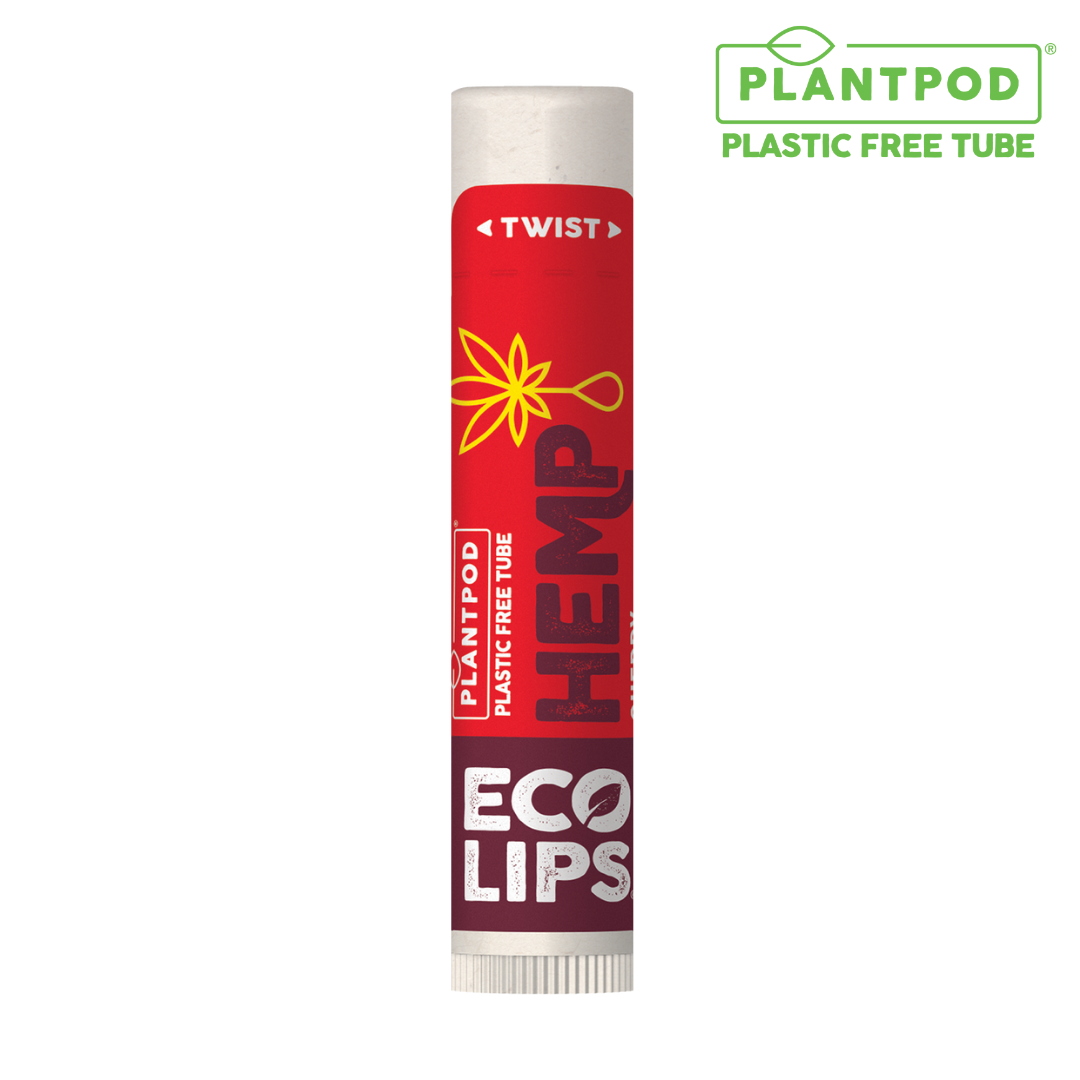 Hemp Cherry Plant Pod® Organic Lip Balm, 0.15 oz.