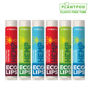 Hemp Variety Plant Pod® Organic Lip Balm, 6 Pack