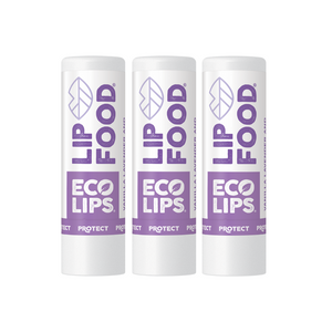 LIP FOOD® Protect Organic Lip Balm, 3 Pack