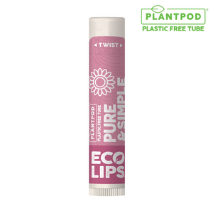 Pure &amp; Simple Raspberry Plant Pod® Organic Lip Balm, 0.15 oz.