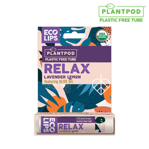 Relax, Lavender Lemon Plant Pod® Lip Balm