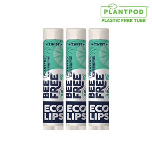 Eco Lips - Bee Free Vegan Lip Balm Sweet Mint - 0.15 oz.