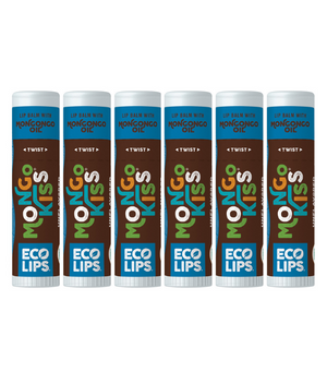 Mongo Kiss® Unflavored Lip Balm 6 Pack