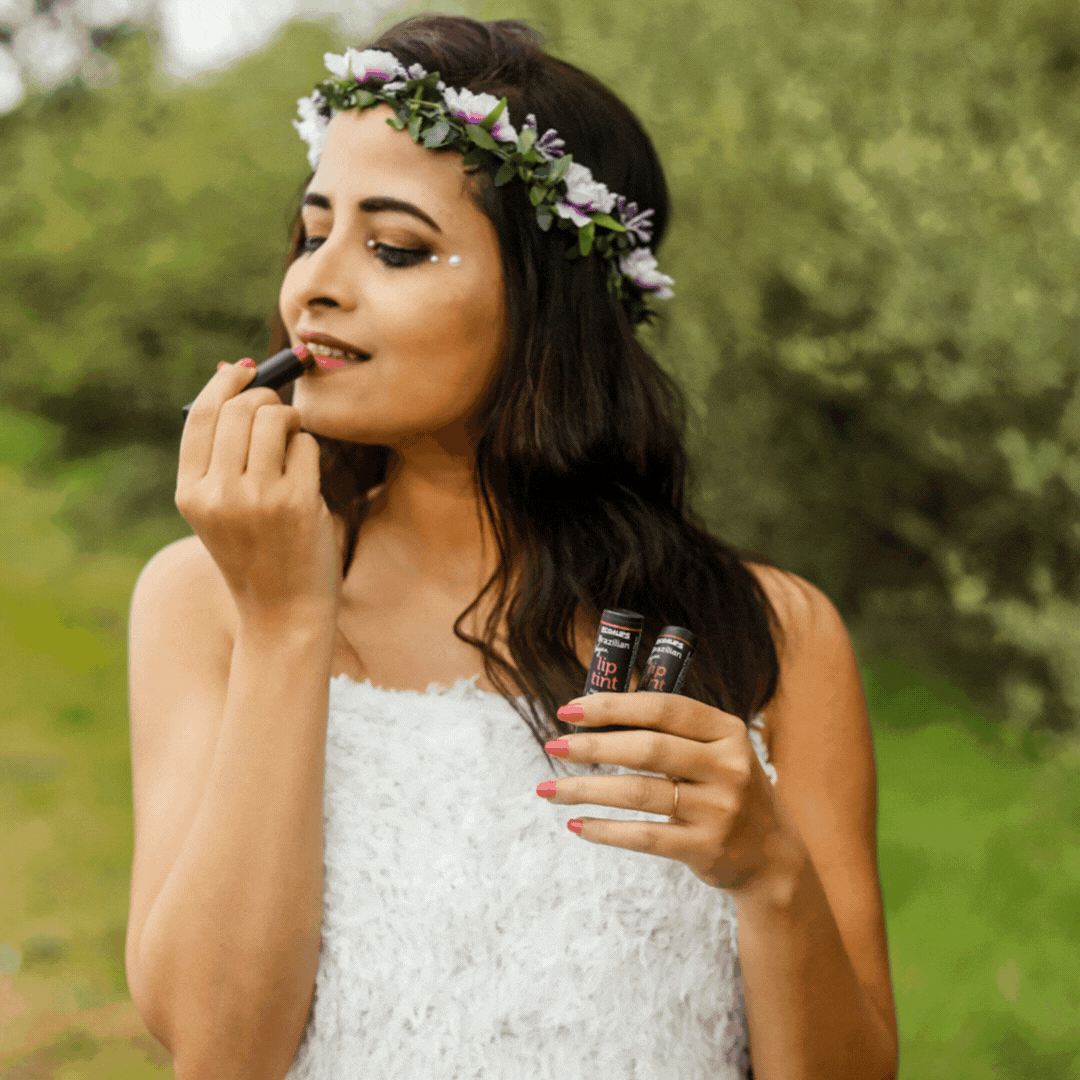 Vegan Brazilian Lip Tint, Blissful 0.15 oz.