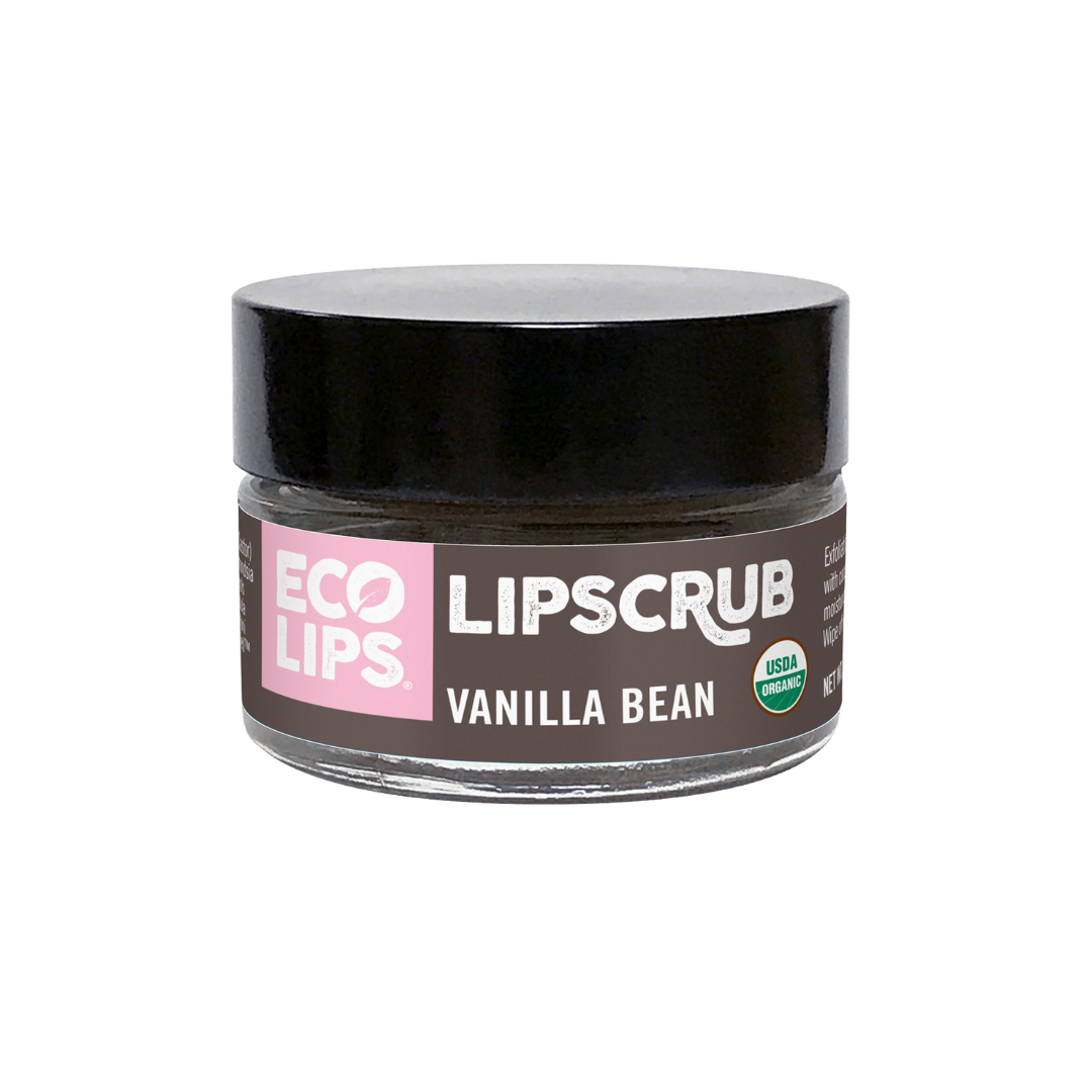 Organic Sugar Lip Scrub, Vanilla Bean 0.50 oz.