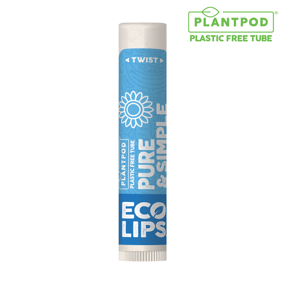 Pure & Simple Vanilla Plant Pod® Organic Lip Balm, 0.15 oz.