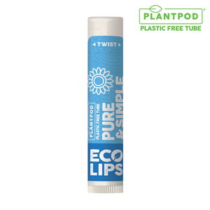 Pure &amp; Simple Vanilla Plant Pod® Organic Lip Balm, 0.15 oz.